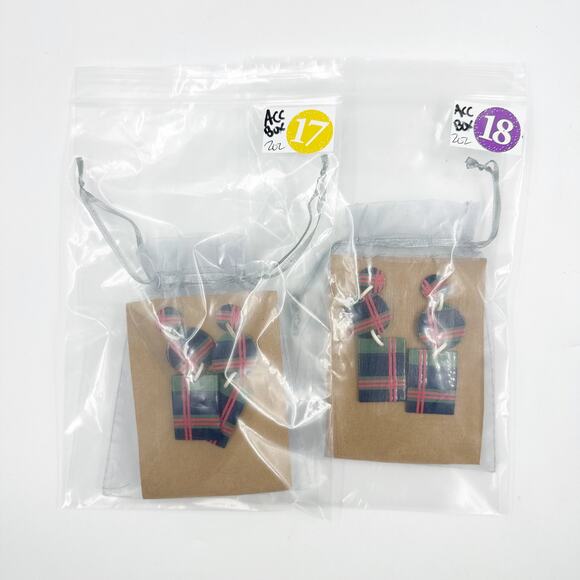 Sunshine Tienda WINTER HARBOR Drop EARRINGS Buffalo Horn Navy 3 in NEW NWT - Picture 7 of 7